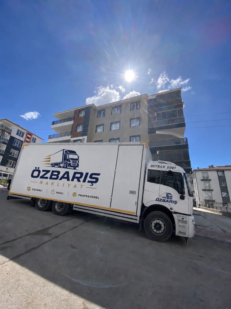 Ankara nakliyat çalışması 27 — evden eve, ofis ve asansörlü taşıma | Özbarış Nakliyat