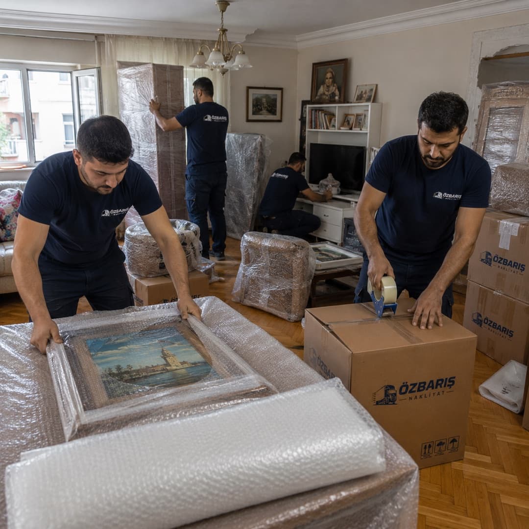 Ankara nakliyat çalışması 5 — evden eve, ofis ve asansörlü taşıma | Özbarış Nakliyat